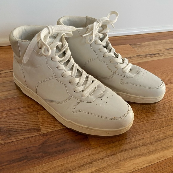 Madewell Court Hightop Sneakers in Neutral, Women’s Size 12 - Picture 5 of 12
